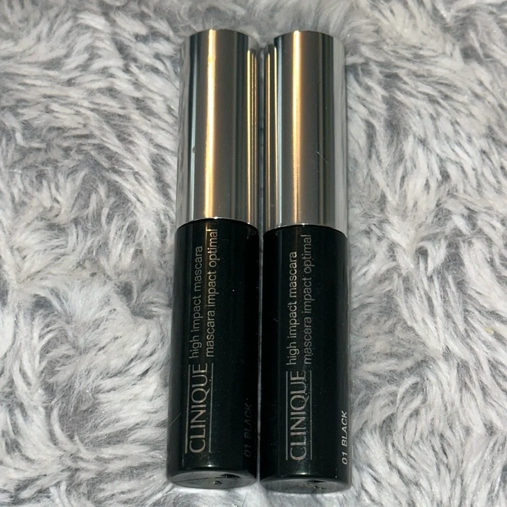 Clinique High Impact Mascara - Sample‎ Size 3.5 ml / .14 oz Lot of 2 Set